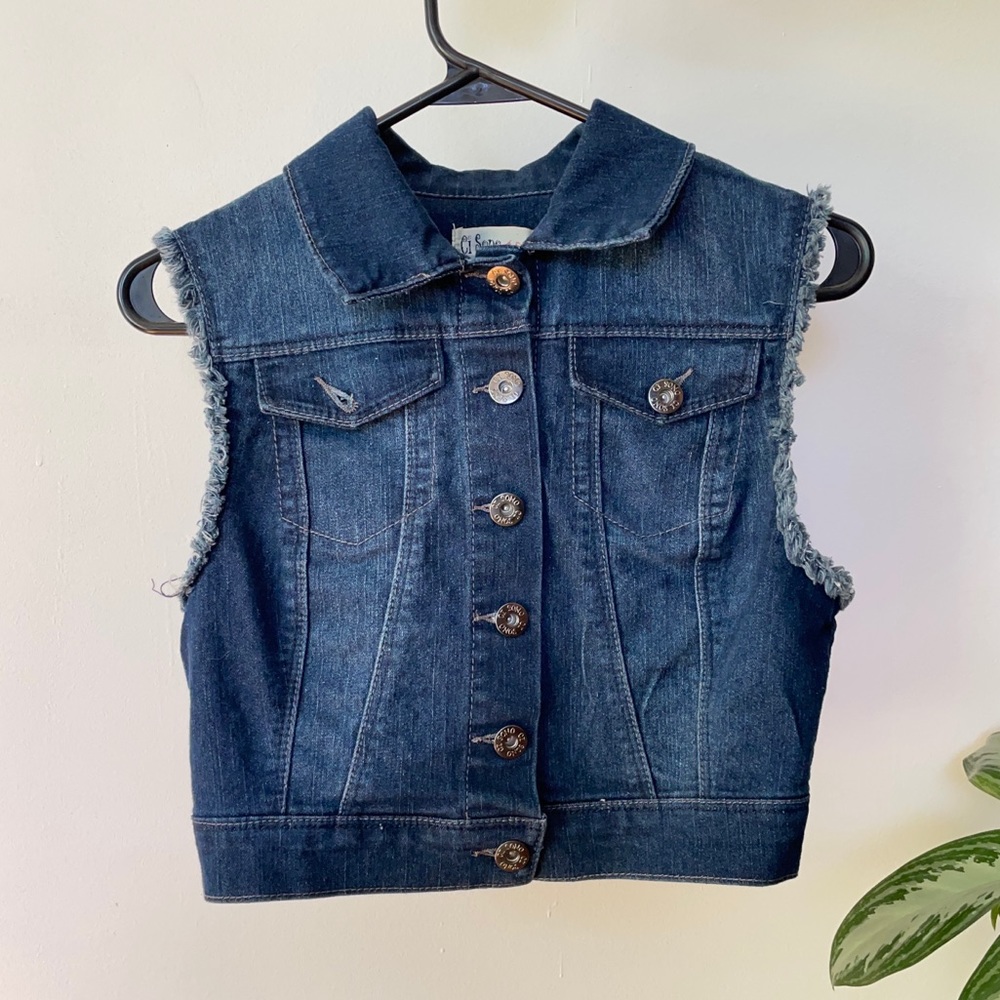 Denim Vest Jacket